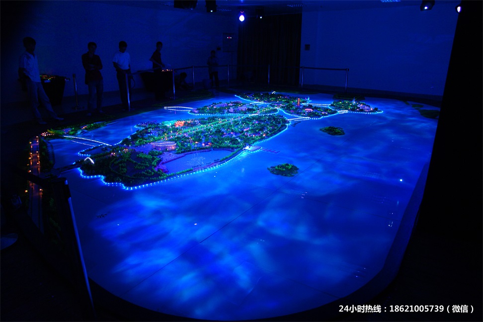 台湾花莲凌晨2次超6级地震的场景沙盘模型由上海沙盘模型公司打造